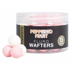 Dynamite Baits Peppered Fruit Fluro Wafters 15mm